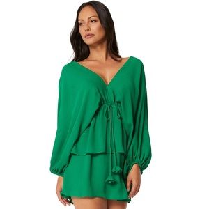 Misa Mona Dress- Green